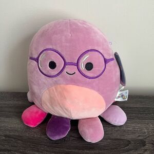 Original Squishmallows Beula the Octopus Back to School Edition